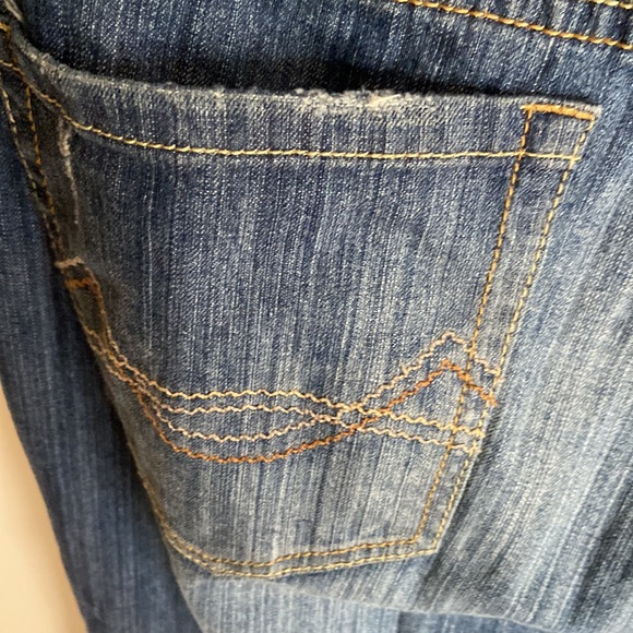 Mossimo blue Skinny Supply co jeans 17 lg Juniors fit 6 - Picture 5 of 11